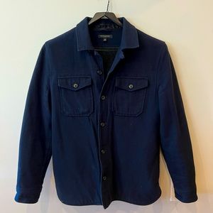 Banana Republic Sherpa Lined Shirt Jacket